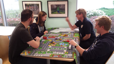 Crash-scenario team task